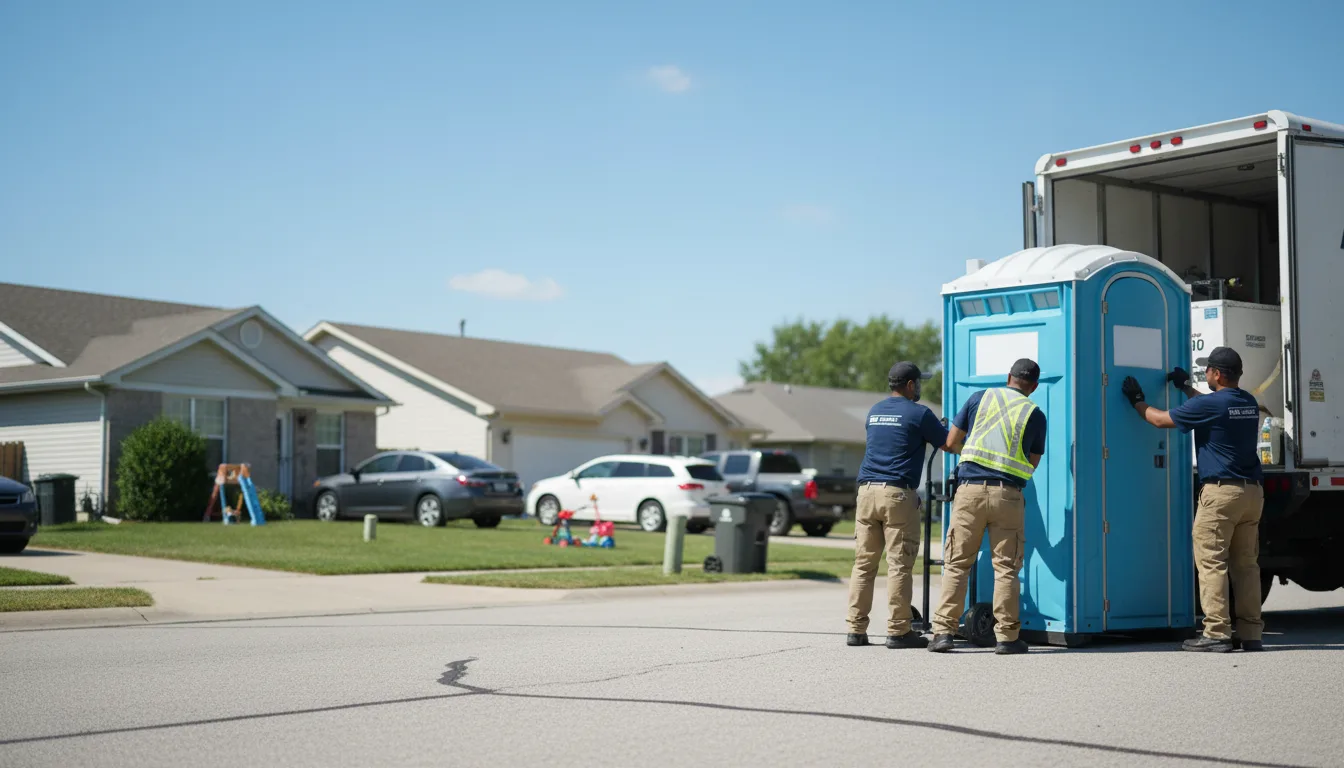 Standard Porta Potty Rentals in Warrensburg, IL near me